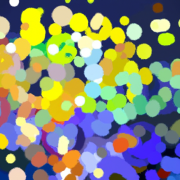 impressionist playful abstract