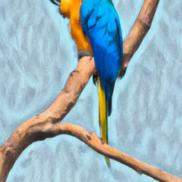 impressionist detailed wildlife