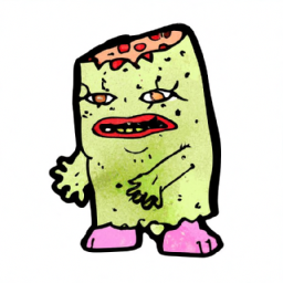 cartoon detailed fantasy creature