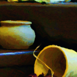 impressionist moody still life