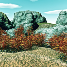 realistic dreamy landscape