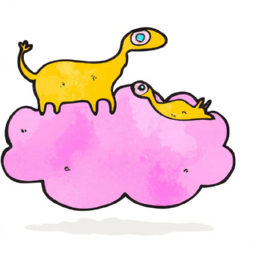 cartoon surreal wildlife