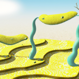 cartoon surreal landscape
